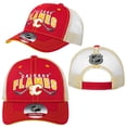 thumbnail image 4 of Youth Calgary Flames Lockup Meshback Adjustable Hat - Size Youth, 4 of 5