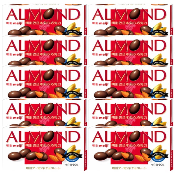 Almond Chocolate Bar 79g (10-Pack)