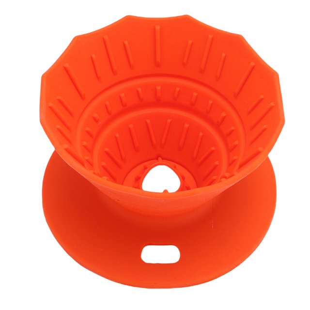 Coffee Dripper Portable Silicone Coffee Dripper Lightweight Hand Brewed Filter Heat and Travel Friendly with Silicone Coffee Filter