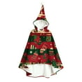 thumbnail image 1 of Birdeem Cape à Capuche Imprimée de Noël pour Femmes, Veste Décontractée avec Capuche, Vestes pour Femmes, Cape à Capuche pour Femmes, 1 of 3