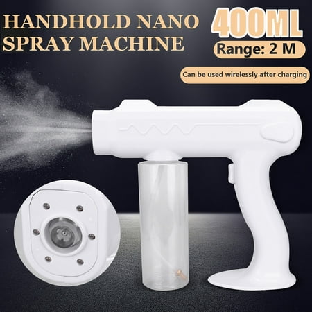 

Electrical Tools Nano With Battery 400Ml Sprayer Blue Atomizing Steam Fogger Light Tools & Home Improvement