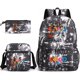 thumbnail image 1 of 3pcs Disney Coco Teenager Students Backpacks Schoolbags Pencil Case Shoulder Bags Boys Girls School Bags Sets, 1 of 4