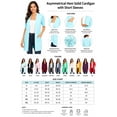 thumbnail image 5 of Women's Casual Open Front Long Sleeve Solid Cardigan with Side Pockets, 5 of 5