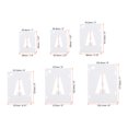 thumbnail image 2 of Uxcell Letter Number Stencils Reusable Alphabet Numbers Symbol Templates Set with Ring 2 Inch, 2 of 7