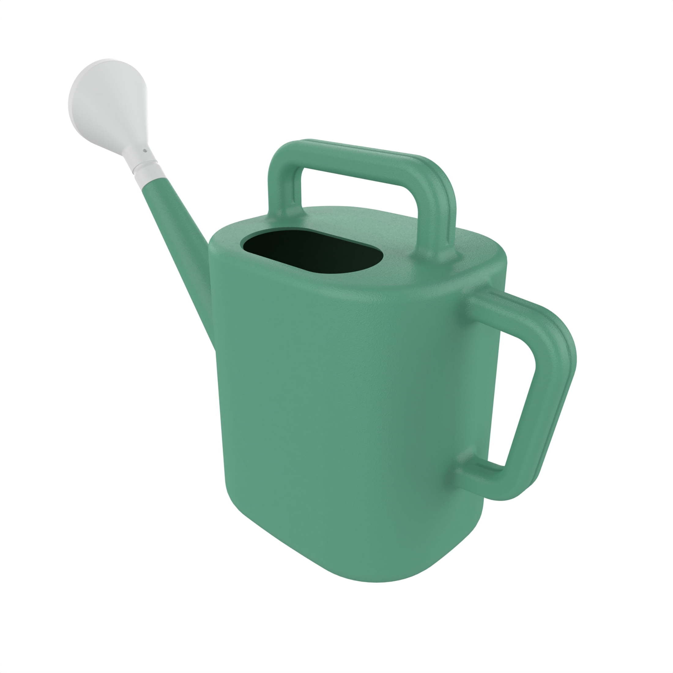 Expert Gardener 2 gal. Resin Watering Can, Green Lily