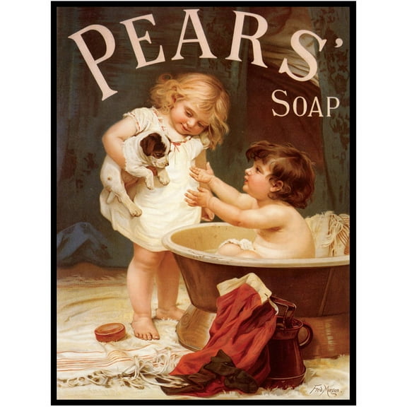 Pears Soap Decorative Metal Sign