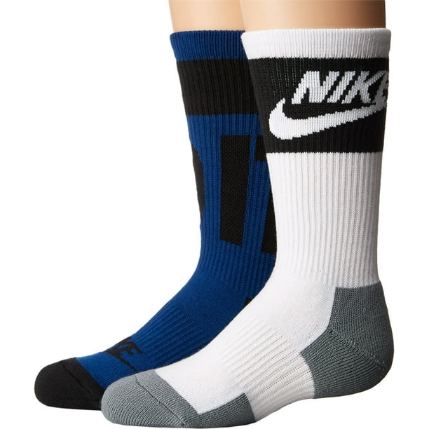 Nike - Nike Men's 2 Pair Pack Graphic Crew Socks X-Large SX5770-937 ...
