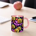 thumbnail image 6 of Halloween Coffee Mug, pumpkin halloween pink Ceramic Tea Cups Halloween Party Cups for Hot/Cold Beverages, Cute Coffee Cups for Kitchen Holiday Gift Coffee Bar Accessories, 6 of 6