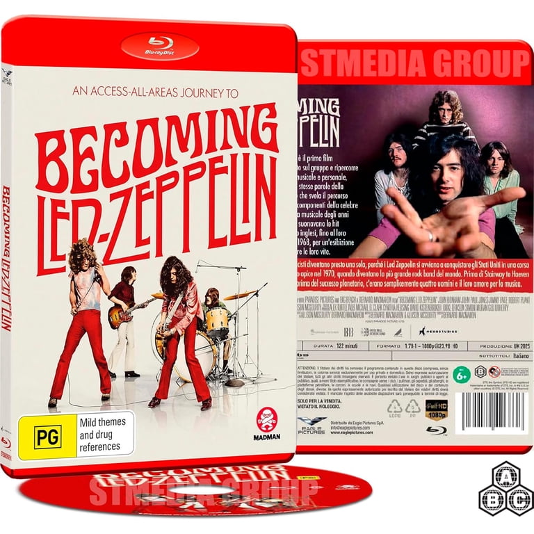Becoming Led Zeppelin (Blu-ray), Madman, Documentary - Walmart.com