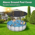 thumbnail image 5 of Pnellth Pool Cover Foldable Drawstring Design Round Waterproof Dustproof Oxford Fabric Washable Protection Pet Pool Supplies, 5 of 9