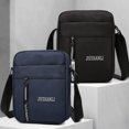 thumbnail image 3 of Vintage Waterproof Shoulder Bag Men Fashion Crossbody Bags Large Capacity Simple Travel Student Computer Bag Mini Purse Handbag, 3 of 11