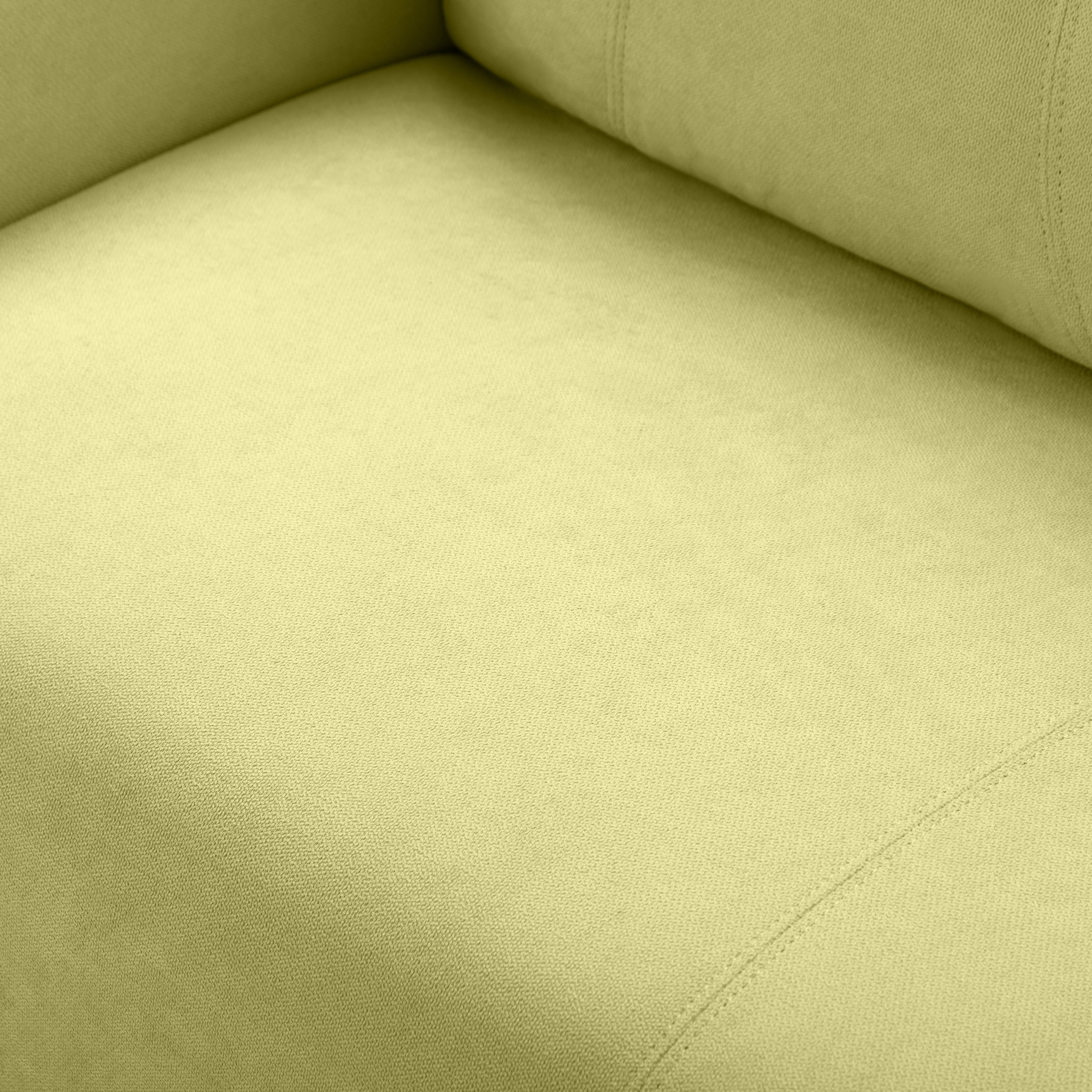 BSHTI 50.79" Loveseat Couch with Solid Wood & Iron Frame, Removable Back Cushions, Tapered Wood Legs, 6 Colors,Green