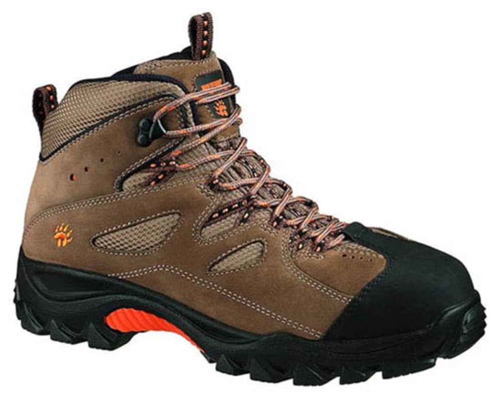 Wolverine - Men's Wolverine Hudson Mid Cut Slip Resistant Hiker Steel