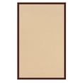 thumbnail image 2 of Contemporary Home Living 1.75' x 2.75' Tufted Solid Bordered Area Throw Rug - Brown, 2 of 5