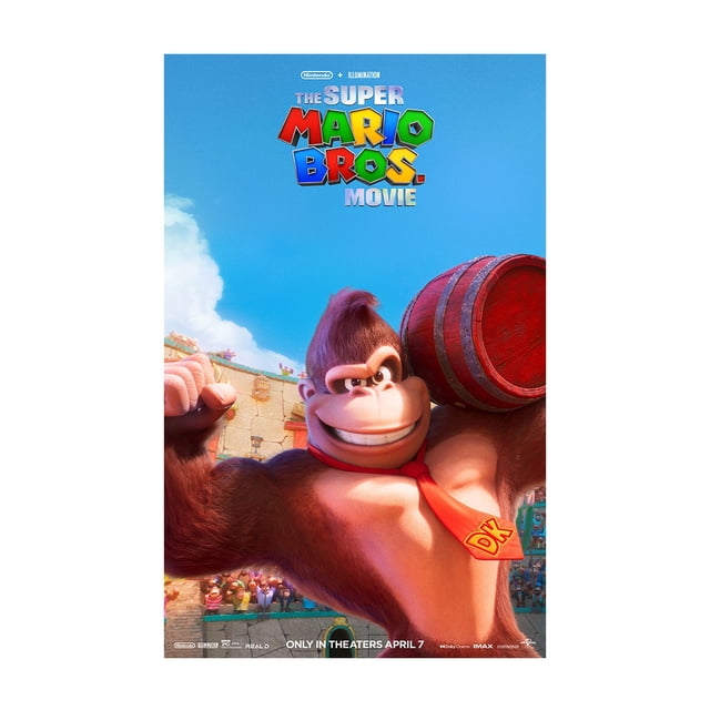 Póster De Dibujos Animados " Super Mario Brothers " Película De Impresión 2023 Fantasía Animación Arte De Pared Imagen Habitación Decoración Del Hogar Gao Jiahui unisex