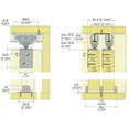 thumbnail image 4 of 48 in. TopLine 72-138 Double Door Set, 4 of 4