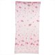 thumbnail image 1 of Cortina de tul translúcida para puertas y ventanas, 1 x 2 m, para decoración estética de habitaciones, con bonito estampado de hojas rosas, 1 of 8