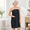 Black-Small-Medium, variant on Black Small-Medium Terry Cloth Bath Body Wrap Towel Adjustable Spa Robe