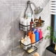 thumbnail image 5 of Organizador de ducha con estante y soporte para cabezal de ducha, paquete de 1, metal resistente a la oxidación para guardar champú y estantes de baño, diseño que ahorra espacio para usar en, 5 of 5