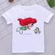 thumbnail image 2 of Disney Child Mermaid Princess Kawaii Printed T-shirt Baby Girl Soft Cartoon Clothing Cute Graphic Tops Kids Funny Tees DropshipHight 130-(8-10T) Gao Jinjia LED, 2 of 2