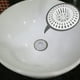 thumbnail image 5 of 5 Uds Filtro de Pelo Espaciador Lavabo Antibloqueo Rejilla de PláStico Blanco Filtro de Orificio de Drenaje Blanco, 5 of 5