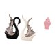 thumbnail image 5 of Elegante Juego De Escultura De Cerámica De Cisne Y Jarrón De Porcelana Con Jengibre Para Exhibición Decorativa En Estanterías, Arreglos Florales Para Aniversarios Y Fiestas., 5 of 8