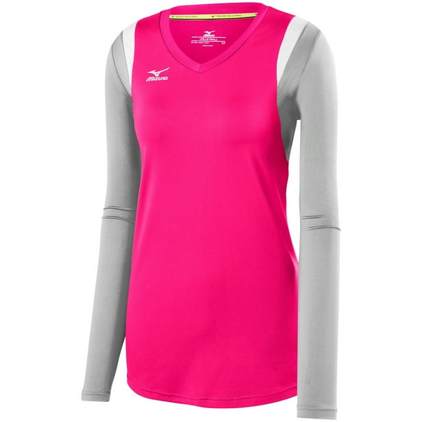 Mizuno Balboa 5.0 Long Sleeve Volleyball Jersey - Walmart.com - Walmart.com