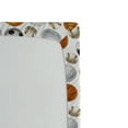 thumbnail image 3 of Ambesonne Sports Fitted Sheet 2 Pcs Set, Football and Basketball, Twin XL, Orange Cream Black, 3 of 3