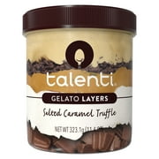 Talenti Gelato Layers Non-GMO Salted Caramel Truffle Frozen Dessert, 1 Pint