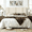 Cream, variant on Amolife Full Bed Frame, Platform Bed with Upholstered Velvet Adjustable Headboard, Wooden Slats, Easy Assembly, Blue