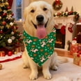 thumbnail image 5 of PRETXORVE Christmas Decorations, Christmas Decor, Christmas Dog Scarves - 1 Pack of 2-Sided Christmas Dog Scarves for Boys and Girls High-Quality Fabric Festival Suitable for Cats and Dogs, 5 of 6