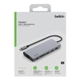 thumbnail image 3 of Adaptador Multipuerto USB-C 7 en 1 Belkin Plateado, 3 of 6
