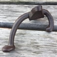 thumbnail image 1 of [US-W] Vintage Style Cast Iron Wall Coat Hooks Hat Hook Hall Tree 3 3/4" Coffee GG002, 1 of 9