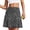 Black Leaf, variant on Weardear 18" High Waisted Skirts for Women Pleated Athletic Skorts with 4 Pockets Inner Drawstring Golf Skirts for Tennis Workout
