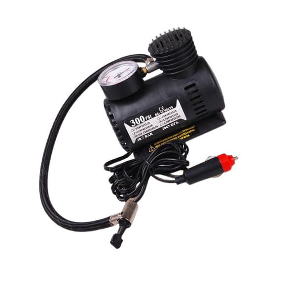 Scienceny Accesorio de bomba de inflado de coche profesional multiusos 12V compresor de aire equipo de bombeo máquina infladores de neumáticos Cámaras de salpicadero de coche