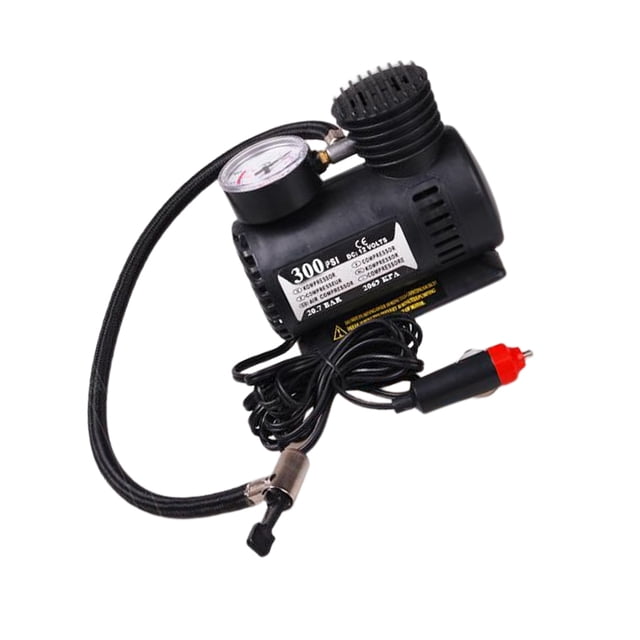 Kenally Accesorio de bomba de inflado de coche profesional multiusos 12V compresor de aire equipo de bombeo máquina infladores de neumáticos Cámaras de salpicadero de coche