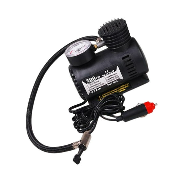 Sidaley Bomba de inflado de coche, accesorio multiusos, compresor de aire electrónico de 12V, dispositivos de bombeo, dispositivo inflador de Cámaras de salpicadero de coche