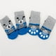 thumbnail image 4 of Calcetines para perros Ropa para mascotas A prueba de arañazos Lavables Transpirables Cómodos Calcetines para cachorros para interior y exterior, 4 of 5