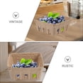 thumbnail image 3 of unbranded 40Ud Cesta Beige De Papel Pulp Para Y Verduras Con Estilo Rústico Y Funcional, 3 of 6