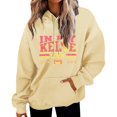 thumbnail image 1 of WEAIXIMIUNG Sweat-Shirt pour Femmes Graphique Mignon Imprimé Baseball à Manches Longues avec Poches, 1 of 4