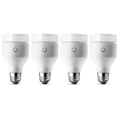 thumbnail image 1 of LIFX A19 E26 11W WiFi Smart Dimmable Cool Warm Colored LED Light Bulb (4 Pack), 1 of 11