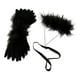 thumbnail image 1 of Alas y diademas para muñecas DIY, adorables adornos para disfraz de muñeca, accesorios para vestir Negro, 1 of 9