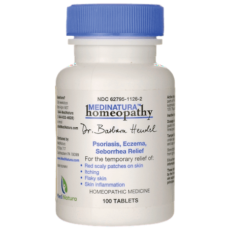- MediNatura Psoriasis, Eczema, Seborrhea Relief 100 Tabs
