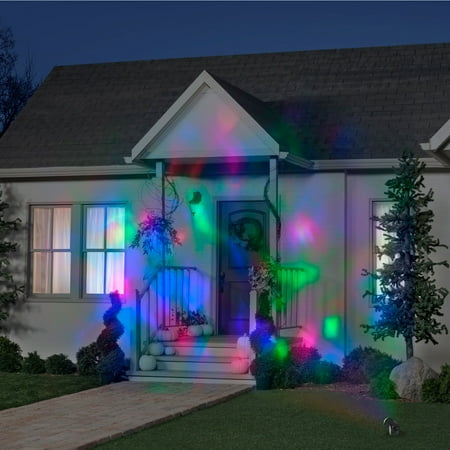 Red, Green, Blue Fire and Ice Projection Light