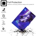 thumbnail image 4 of iPad Mini 5 Case for iPad Mini 4 Cover (7.9 inch), Allytech Smart Auto Wake Sleep Card Slots Holder Anti-Slip Stand PU Leather Drop Proof Case for iPad Mini 5th Gen 2019/Mini 4 2015, Butterfly & Wolf, 4 of 6