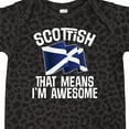 thumbnail image 4 of Inktastic Scottish Pride Scotland Flag Boys or Girls Baby Bodysuit, 4 of 5