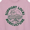 thumbnail image 3 of Instant Message - Support Local Agriculture - Women's Racerback Tank Top, 3 of 6