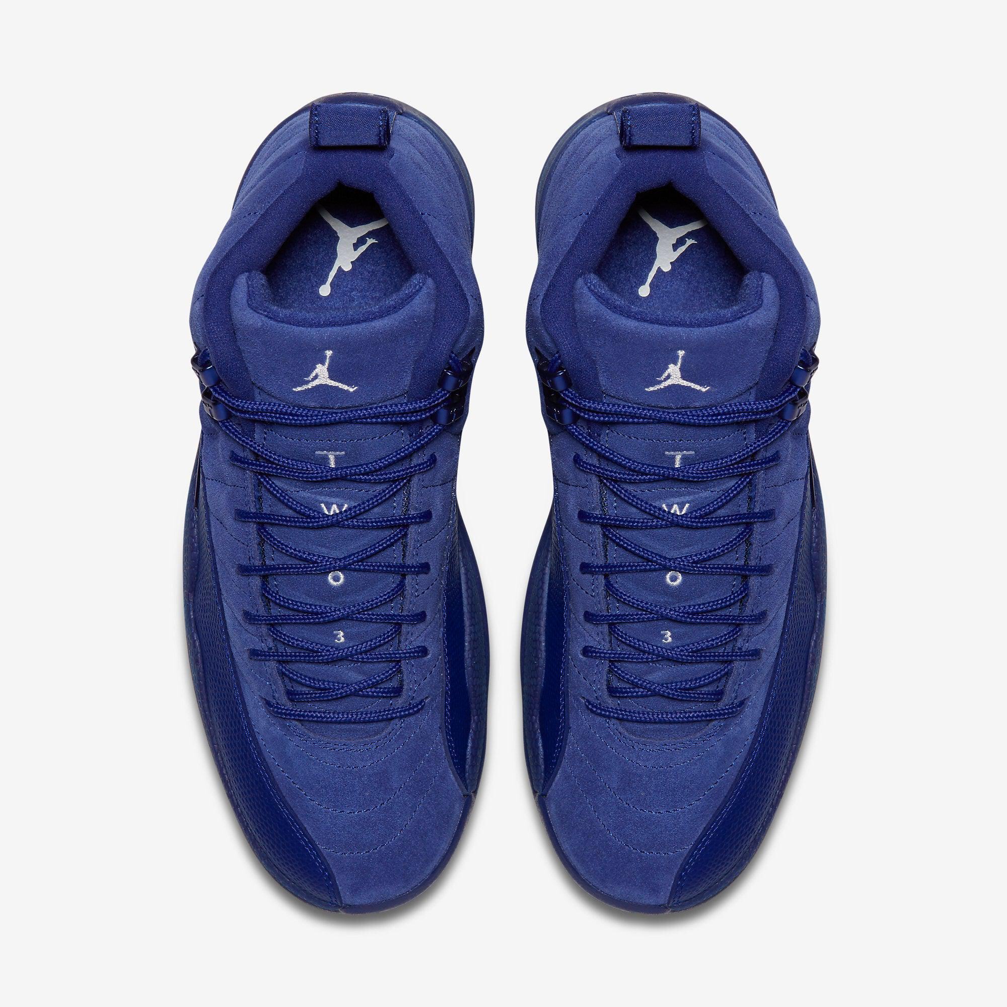Nike Mens Air Jordan 12 Retro Deep Royal Blue 130690-400 - image 4 of 6