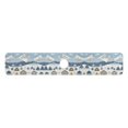 thumbnail image 7 of Yayeee Faucet Mat for Kitchen Sink 30" Diatomite Long Splash Guard Pad, Winter Village Serenity, 7 of 7