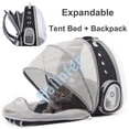 thumbnail image 4 of Mochila portabebés con forma de halinfer para gatos, expandible, 5,4 kg, 4 of 5